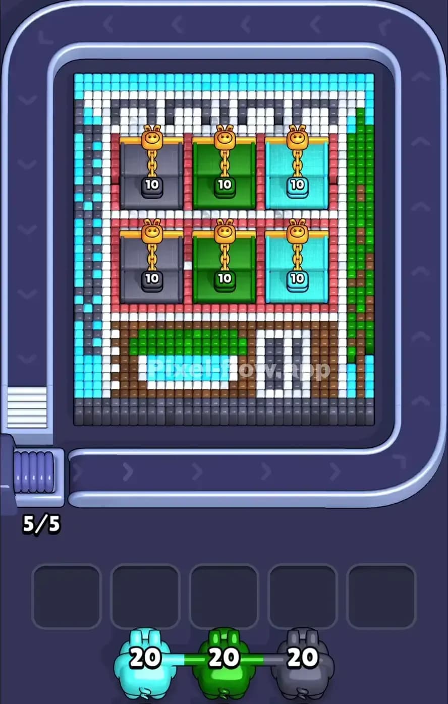 Pixel Flow Level 903 Screenshot