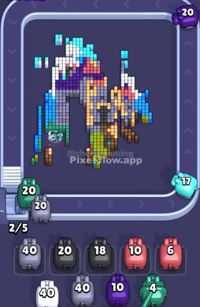 Pixel Flow Level 1769 Solution 2