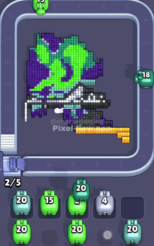 Pixel Flow Level 403 Solution 2