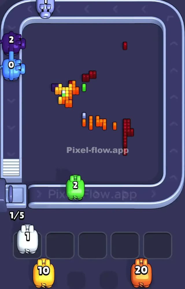 Pixel Flow Level 975 Solution 3
