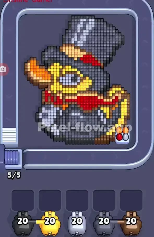 Pixel Flow Level 309 Gameplay