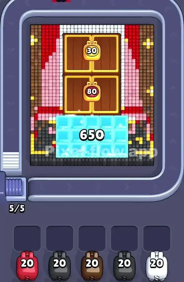Pixel Flow Level 364 Gameplay
