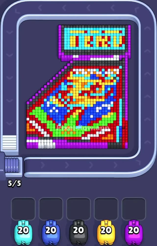 Pixel Flow Level 1043 Gameplay