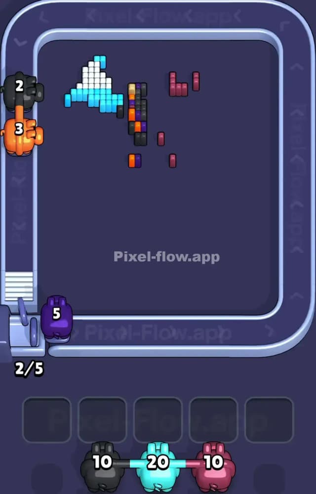Pixel Flow Level 1265 Solution 3