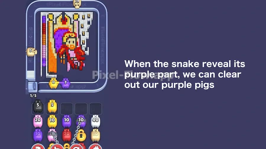 Dragon in Pixel Flow