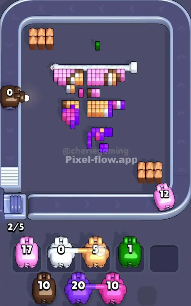 Pixel Flow Level 616 Solution 3