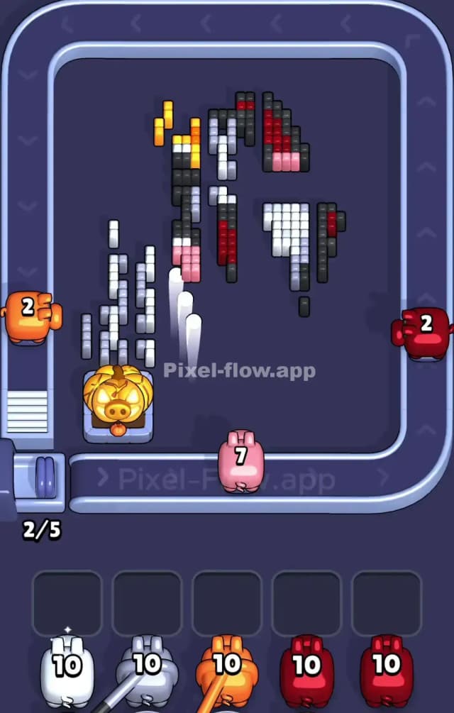 Pixel Flow Level 872 Solution 3
