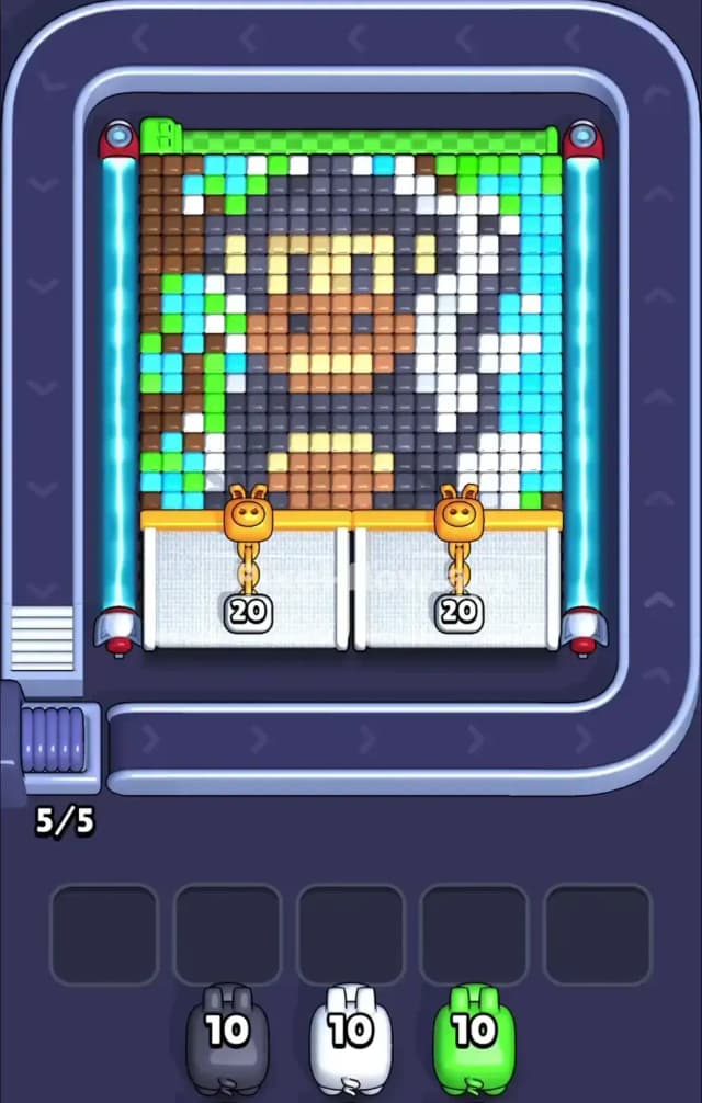 Pixel Flow Level 920 Gameplay