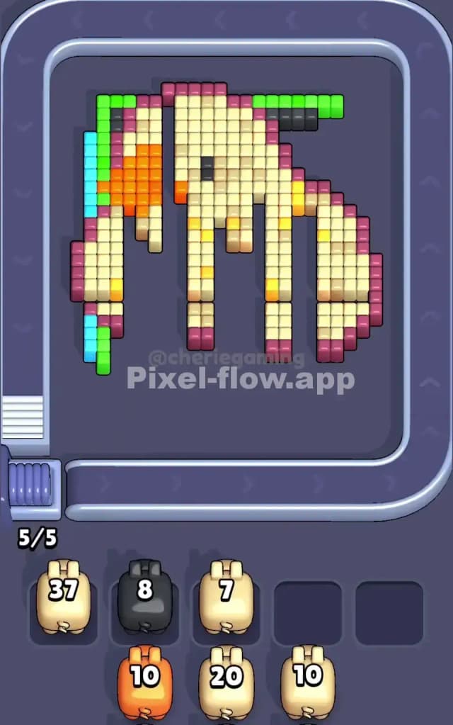 Pixel Flow Level 238 Solution 2