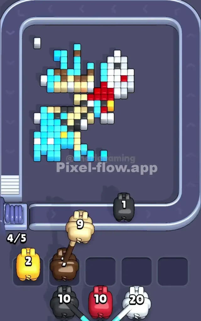 Pixel Flow Level 117 Solution 2
