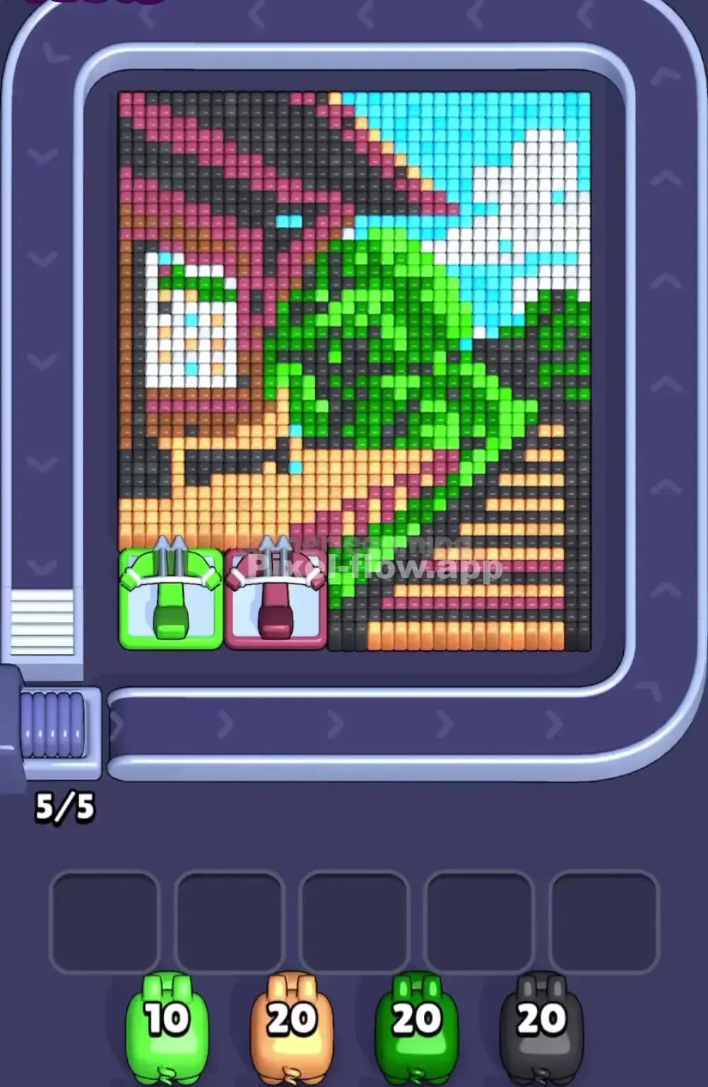 Pixel Flow Level 1826 Screenshot
