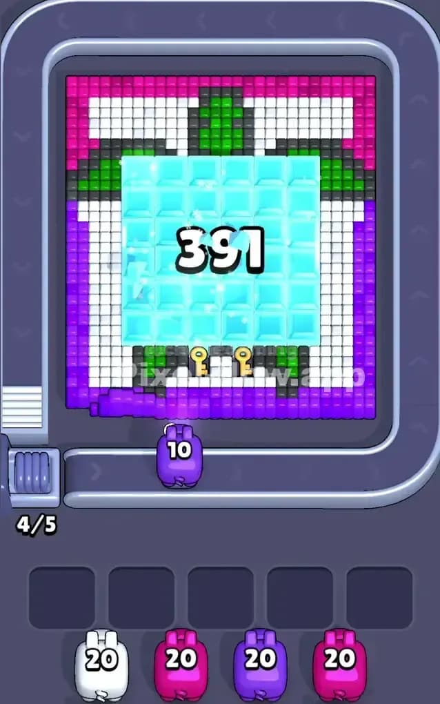 Pixel Flow Level 264 Screenshot