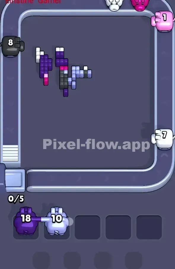 Pixel Flow Level 371 Solution 3