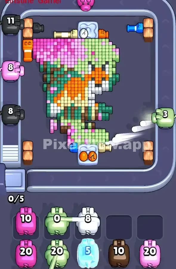 Pixel Flow Level 370 Solution 2