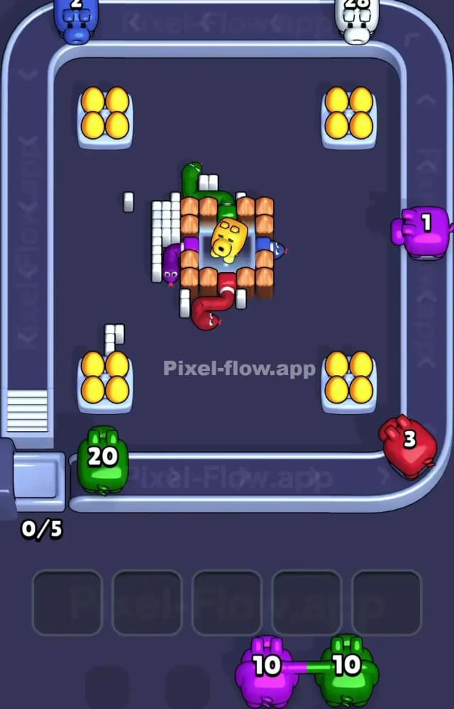 Pixel Flow Level 1171 Solution 3