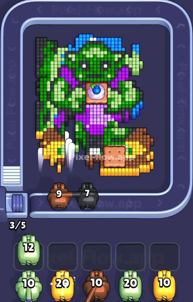 Pixel Flow Level 1153 Solution 1