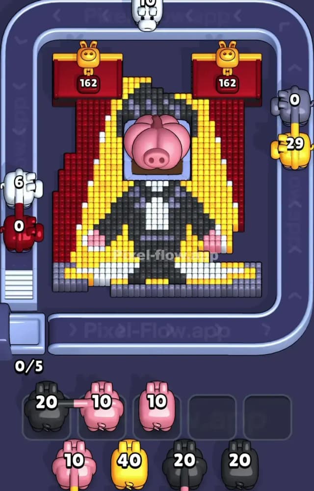 Pixel Flow Level 1413 Solution 1