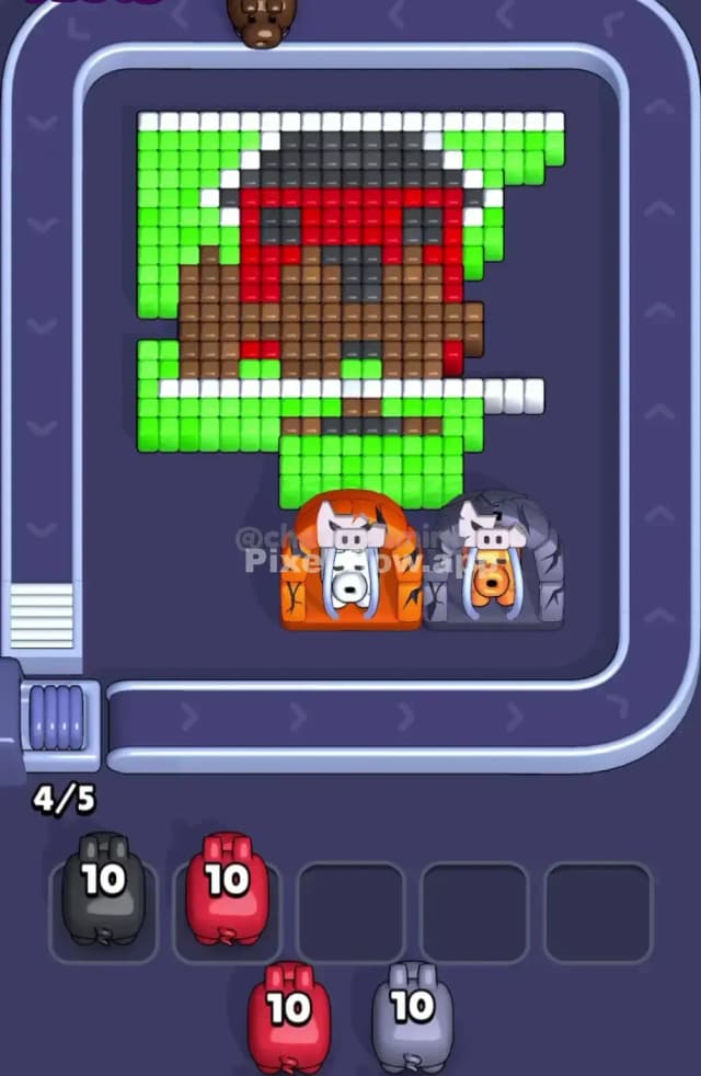 Pixel Flow Level 1701 Solution 1