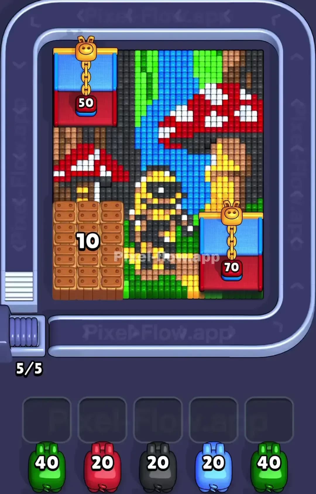 Pixel Flow Level 1347 Screenshot
