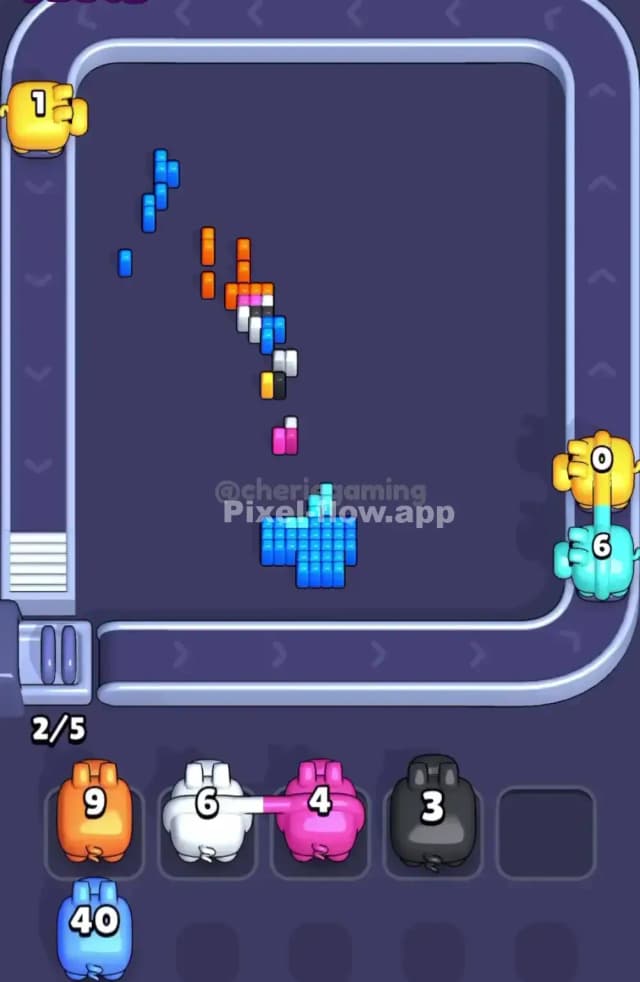 Pixel Flow Level 1756 Solution 3