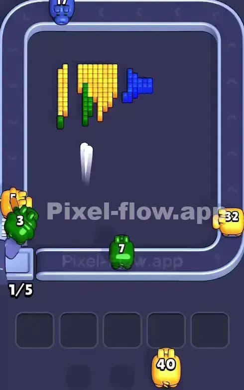 Pixel Flow Level 811 Solution 3