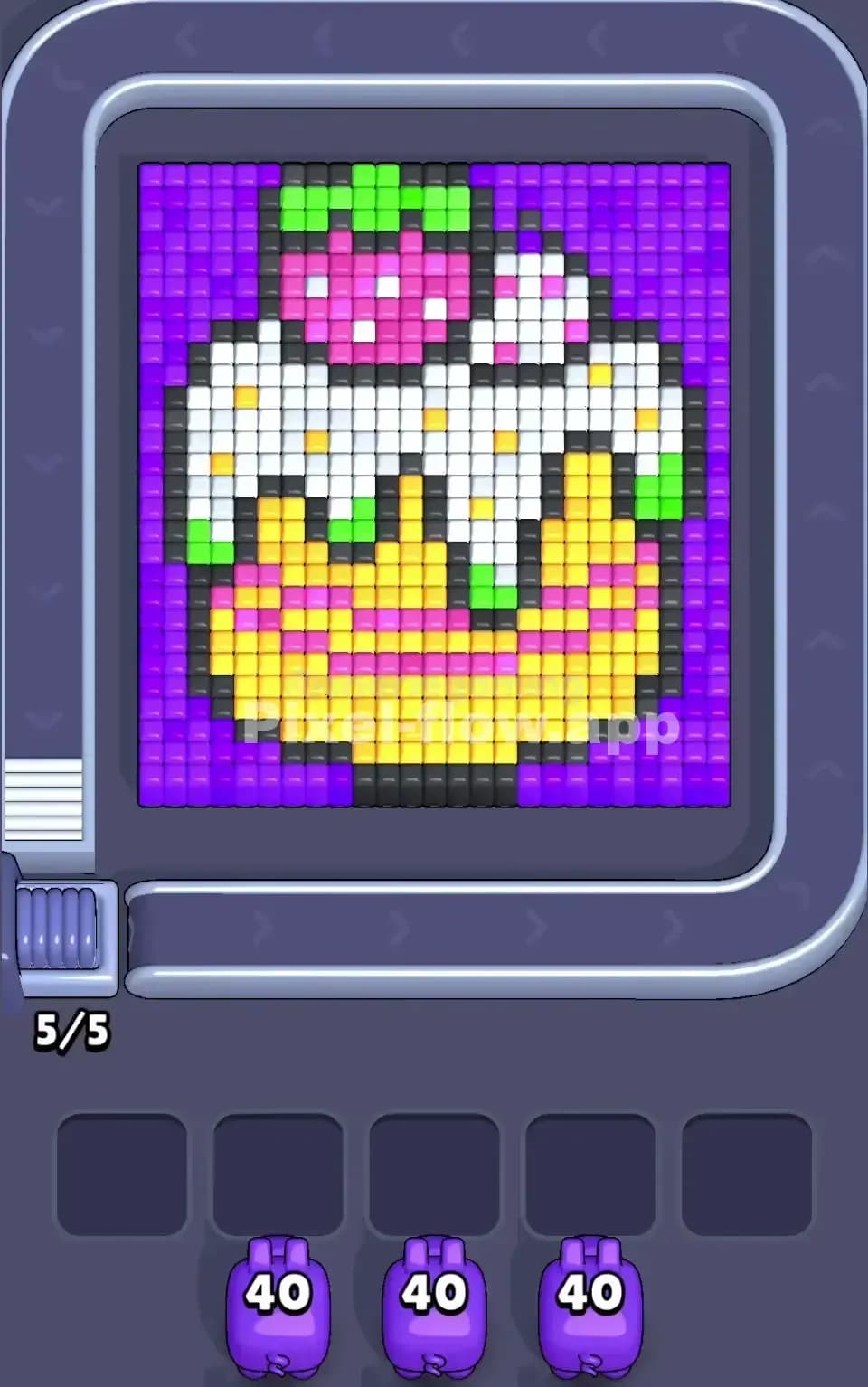 Pixel Flow Level 66 Screenshot