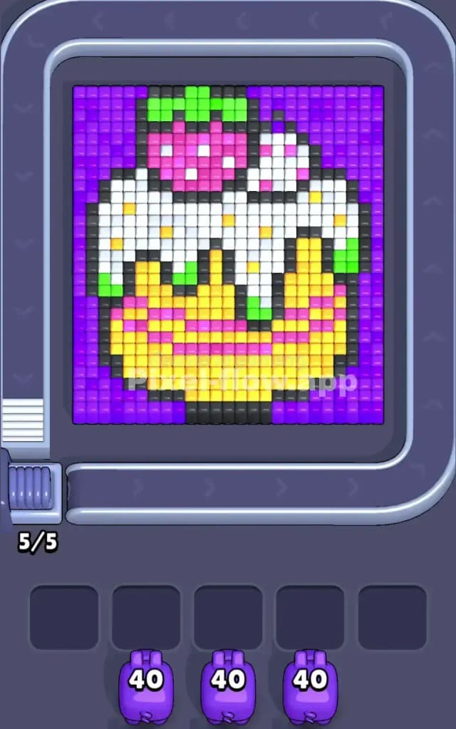Pixel Flow Level 66 Gameplay