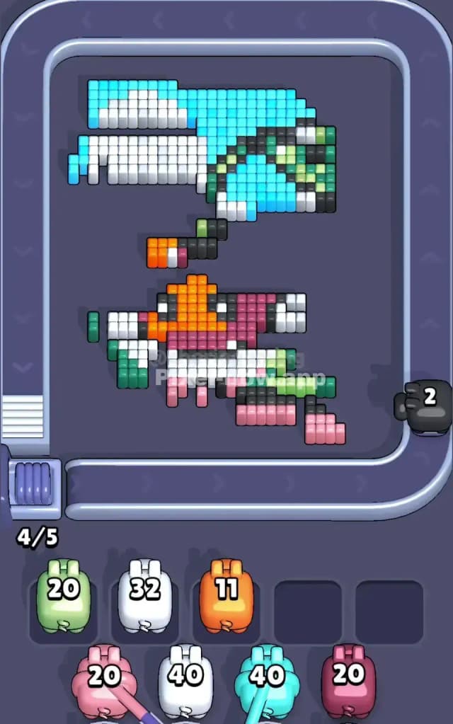 Pixel Flow Level 314 Solution 2