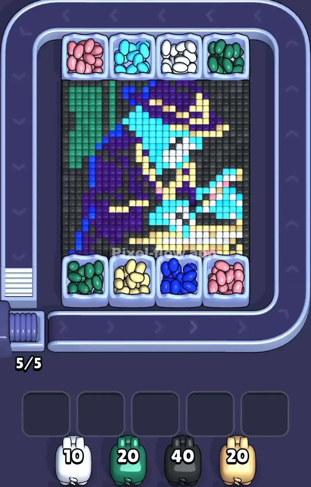 Pixel Flow Level 1281 Screenshot