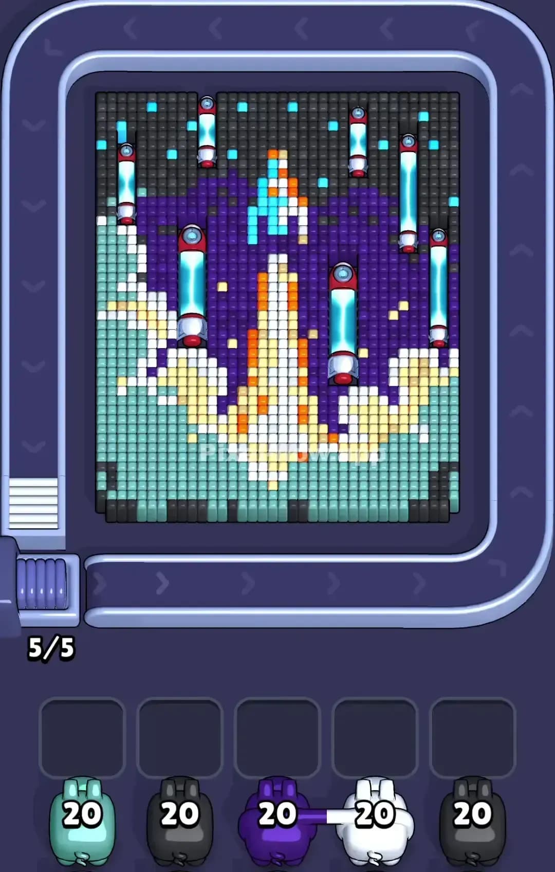 Pixel Flow Level 803 Screenshot