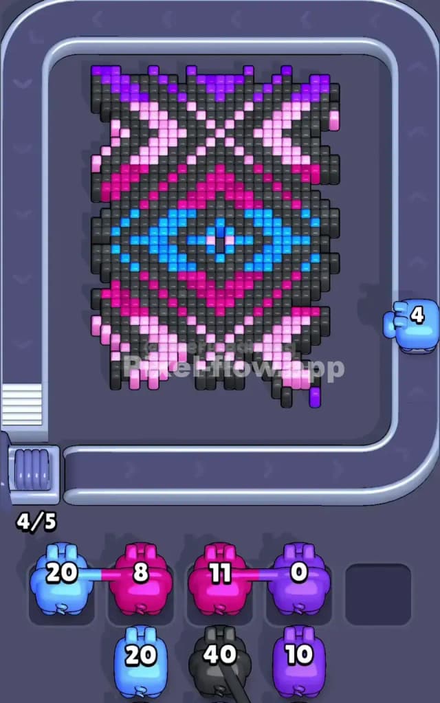 Pixel Flow Level 156 Solution 1