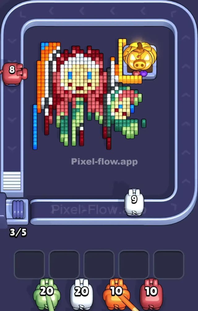 Pixel Flow Level 954 Solution 2