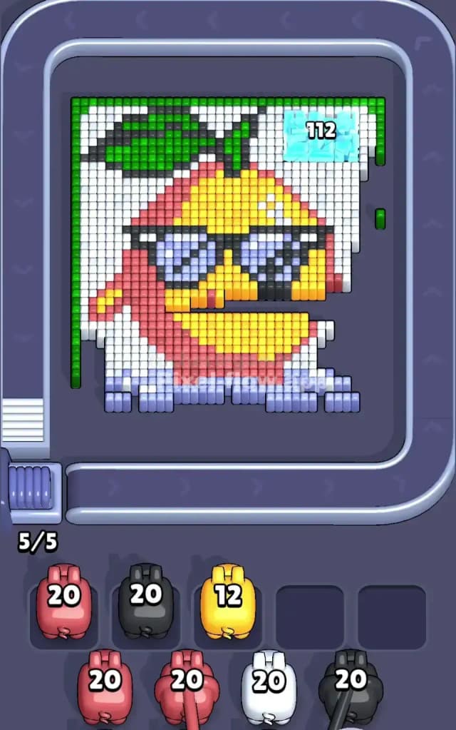 Pixel Flow Level 495 Solution 1