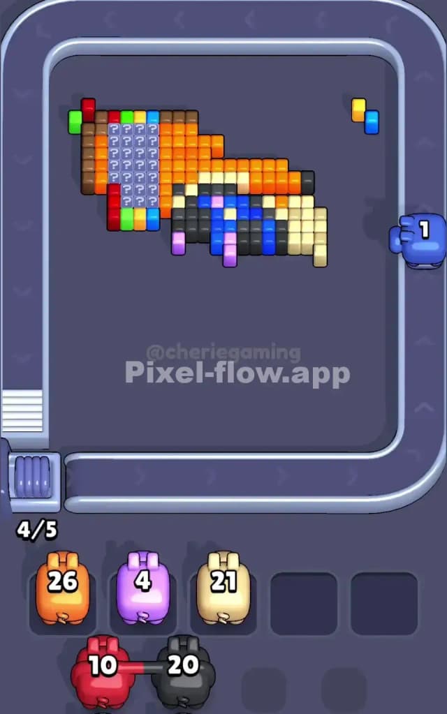 Pixel Flow Level 116 Solution 2