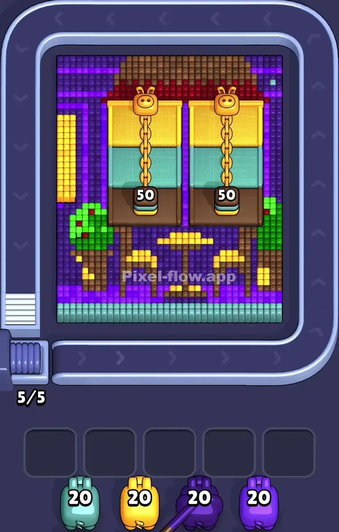 Pixel Flow Level 960 Screenshot