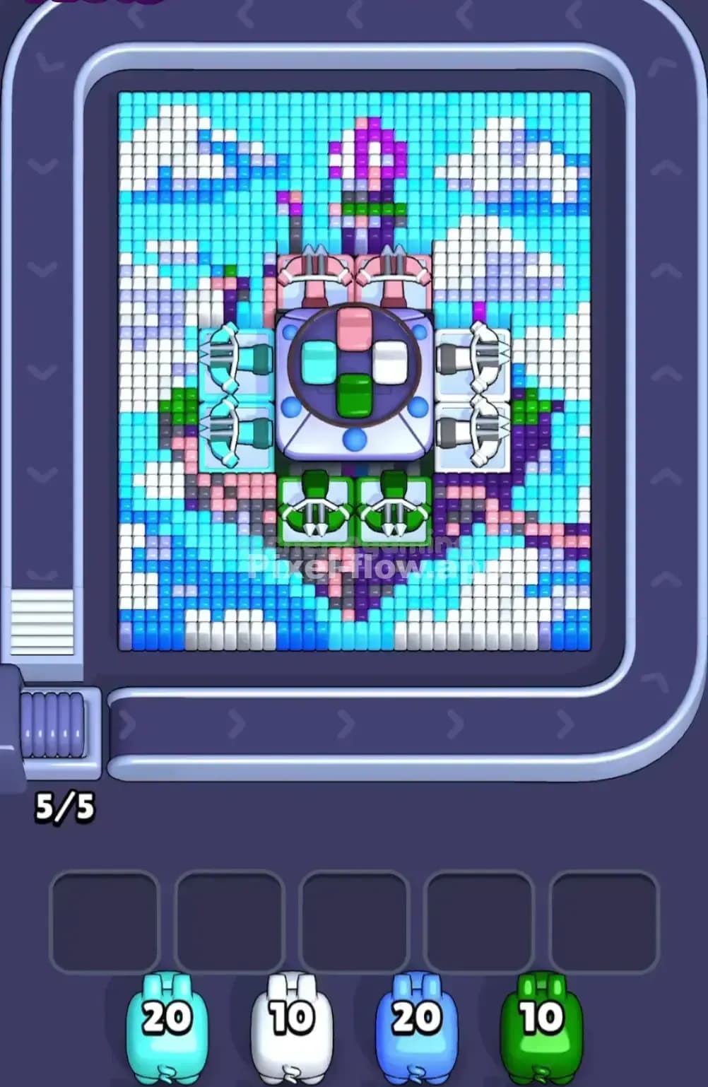 Pixel Flow Level 1692 Screenshot