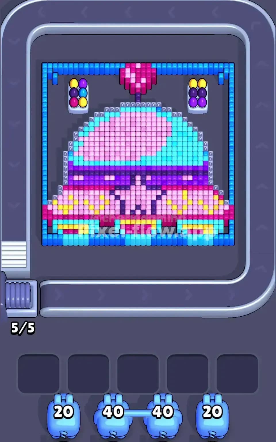 Pixel Flow Level 237 Screenshot