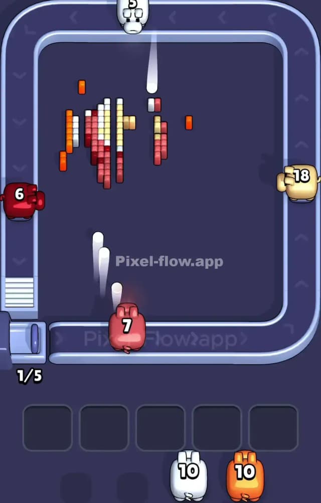 Pixel Flow Level 954 Solution 3