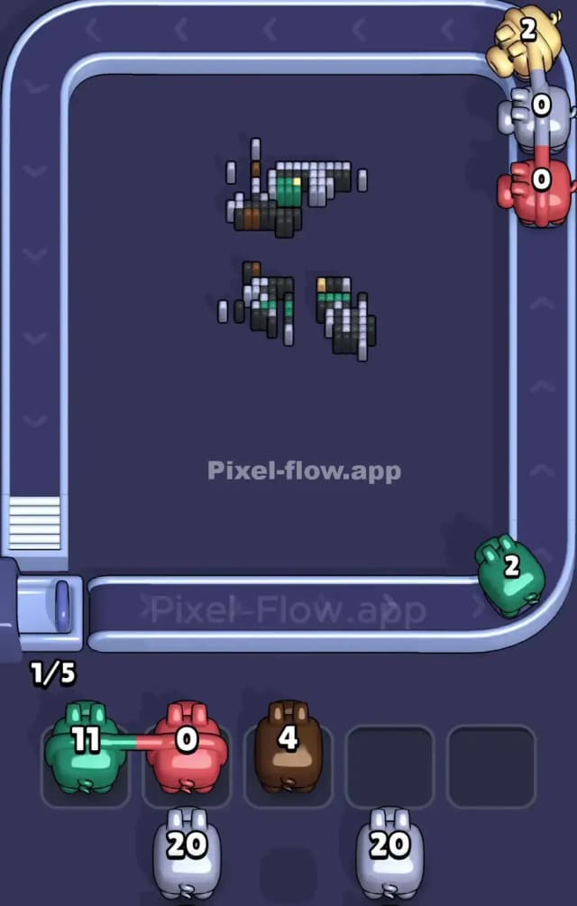Pixel Flow Level 800 Solution 3