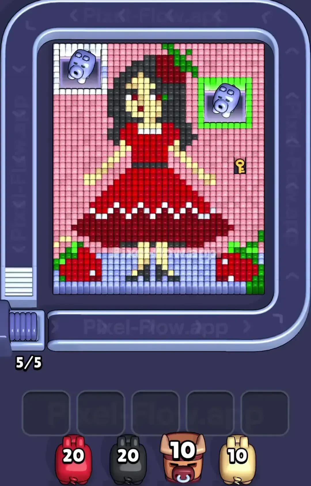 Pixel Flow Level 1375 Screenshot