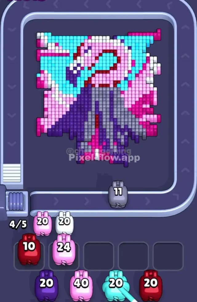 Pixel Flow Level 1778 Solution 1