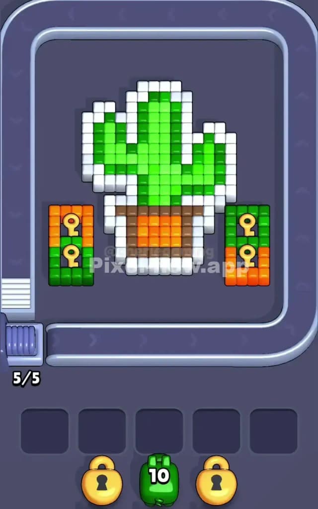 Pixel Flow Level 40 Gameplay