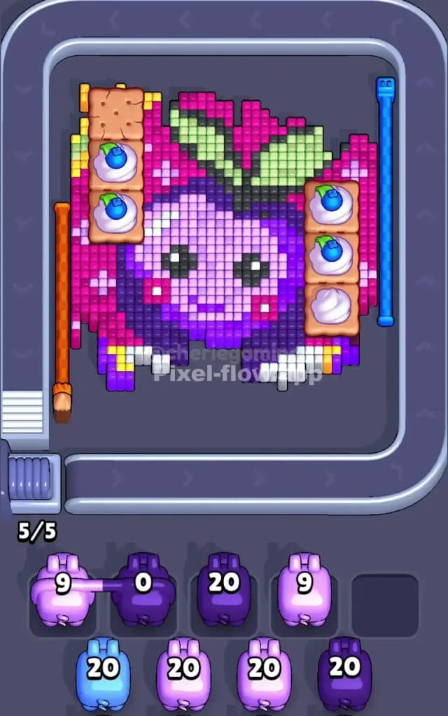 Pixel Flow Level 648 Solution 1