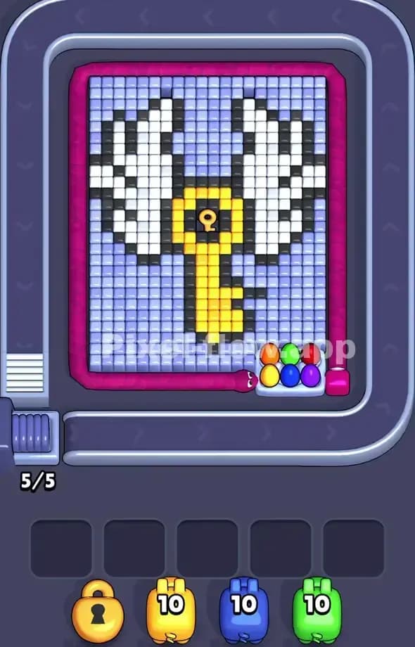 Pixel Flow Level 523 Gameplay