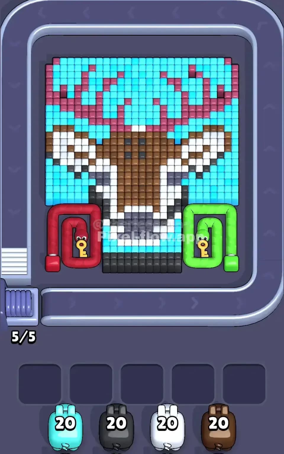 Pixel Flow Level 340 Screenshot