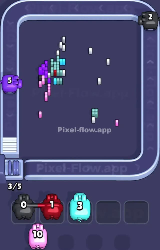 Pixel Flow Level 1048 Solution 3