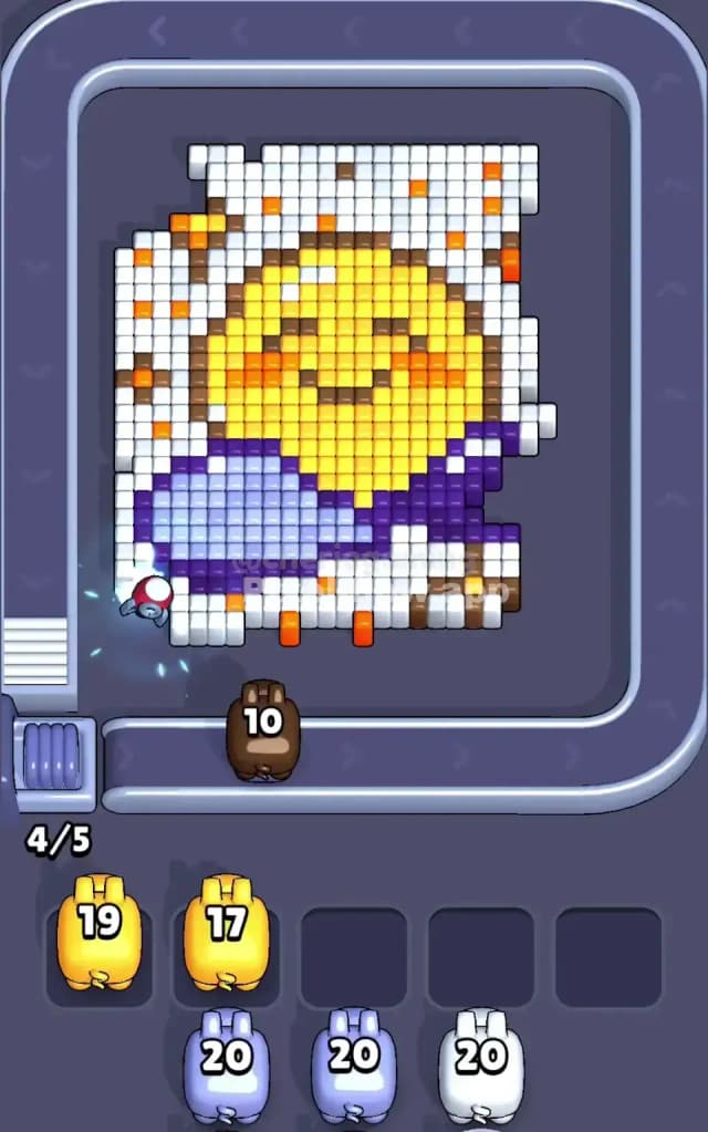 Pixel Flow Level 501 Solution 1