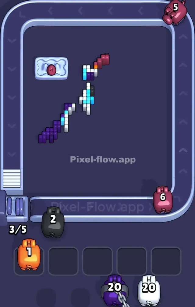 Pixel Flow Level 946 Solution 3