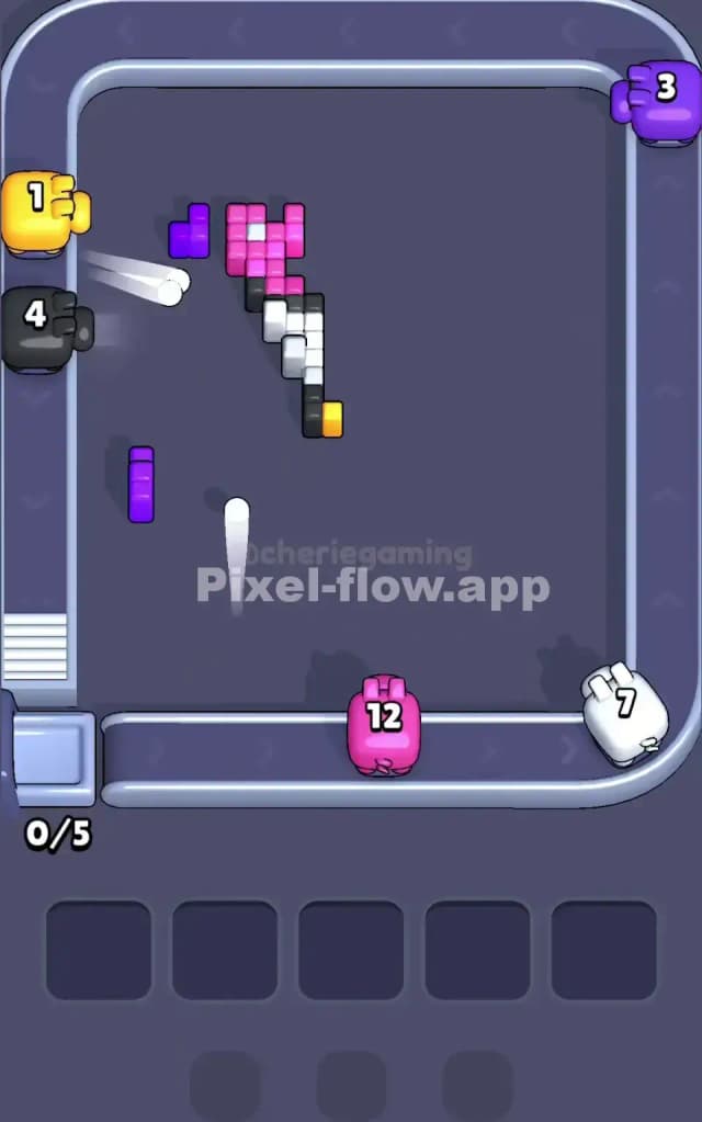 Pixel Flow Level 66 Solution 3
