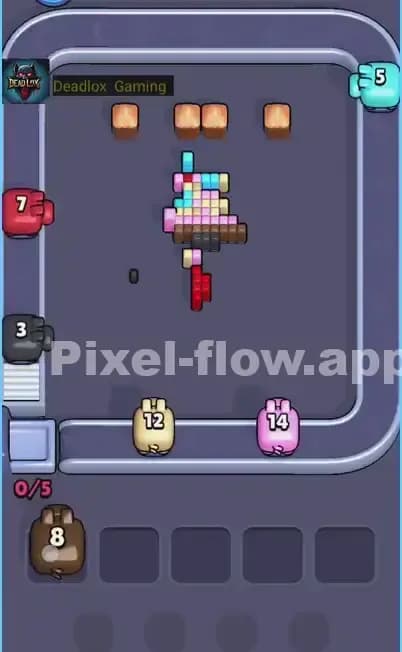 Pixel Flow Level 462 Solution 3